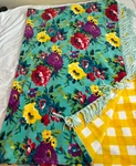 Pioneer Woman Reversible Plush Throw Sweet Romance Floral 50"X70". Fixed Price $29.99.