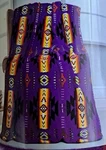 New Purple 50X60 Southwest Aztec Fleece Throw Gift Blanket Reversible Native Nip. Fixed Price $27.95.