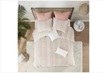 Ink+ivy 100% Cotton Jacquard Comforter Set Blush Olliix II10-1149. Fixed Price $40.99.