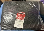 New Black Quilted Padded Mover Blanket/pads 40" X 72". Fixed Price $17.00.