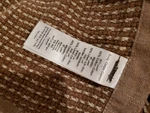 West Elm Two-tone Cotton Linen Blanket King/cal. Mulberry Nwot Flaw. Fixed Price $59.99.