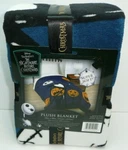 Nightmare Before Christmas Plush Blanket Soft Throw 60X90 Disney Jack Pumpkins. Fixed Price $39.95.