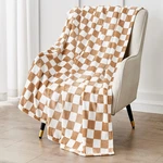 Checkered Flannel Throw Blankets Soft Cozy Grid Print Chessboa. Fixed Price $24.60.
