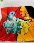 Pokemon Nintendo 50" 60" Super Soft Cloud Faux Fur Throw Blanket Gift New. Fixed Price $29.99.
