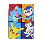 Pokemon Pikachu & Friends 46 X 60 Inch Silk Touch Throw Blanket. Fixed Price $29.99.