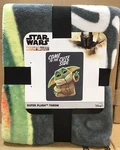Star Wars The Mandalorian Cute Side Grogu Micro Throw 46X60 Inches R2D. Fixed Price $16.99.