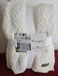New Koolaburra By Ugg Texture Feather Knit Throw Mai White (50 70) Super Soft. Fixed Price $59.98.