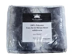 Tache Home Fashion Faux Fur & Sherpa Throw - Soft And Warm 50" 60". Fixed Price $25.00.