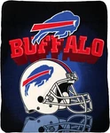 Nfl Buffalo Bills Gridiron Light Weight Fleece Throw Blanket (50" X 60"). Fixed Price $29.99.