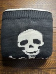 Pottery Barn Mr. Bones Fair Isle Knit Jacquard Throw Nwot Read. Fixed Price $79.99.