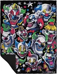 Liquid Blue Men's Fantasy Colored Clowns Classic Coral Fleece Multicolor. Fixed Price $56.37.