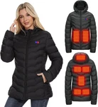 Oaoa Innovation Womens Heated Jacket 10000MAH Battery 8 Zone Dual Control. Fixed Price $104.38.