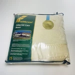 Vtg Fieldcrest Touch Of Class Limerick Loom Woven Lace Blanket King Satin Read. Fixed Price $110.00.