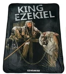 Rabbit Tanaka The Walking Dead Ezekiel Soft Fleece Throw Blanket 46" X 60". Fixed Price $9.99.