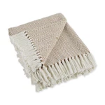 Dii Herringbone Striped Collection Cotton Throw Blanket, 50X60, 50X60", Stone. Fixed Price $28.58.