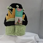 Disney Princess Tiana Hooded Blanket With Built-in Hand Mitts. Fixed Price $19.00.