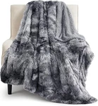 Bedsure Gentlesoft Fluffy Fuzzy Faux Fur Throw Blanket For Couch, Sherpa. Fixed Price $44.84.