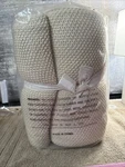 Ink+ivy Bree Knit Blanket Ivory Full/queen. Fixed Price $65.00.