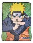Naruto Shippuden Uzumaki Character Fleece Throw Blanket Features Performing.... Fixed Price $60.13.