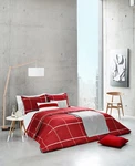 Lacoste Cambon Twin Comforter Set Chili Pepper Sheets Bedding H2618. Fixed Price $238.50.