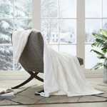 Serta Reversible Fleece To Sherpa Throw Ultra Soft Knitted Electric Blanket, Coz. Fixed Price $29.95.
