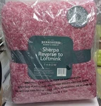 Berkshire Sherpa Reverse To Loftmink Throw 60" X 70" Red Brand New. Fixed Price $25.95.