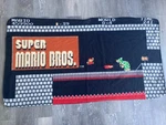 Nintendo Culturefly Super Mario Bros Brothers Video Game Blanket 8 Bit Euc. Fixed Price $19.99.