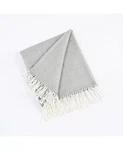 Saro Lifestyle Classic Herringbone Throw Nwt Retails $100 White. Fixed Price $65.00.