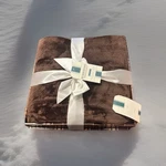 Berkshire Oversized Velvetsoft Throw 60X70BLANKET Dark Brown Gift Box & Ribbon. Fixed Price $30.00.