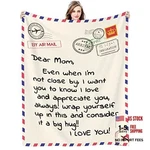 Poitvd Throw Blankets Anniversary Birthday Gift For Mom From 60 X 50INCH To. Fixed Price $41.50.
