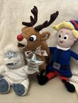 3 Rudolph The Red-nosed Reindeer Plush Hermey Bumble Island Misfit Toys. Fixed Price $29.99.