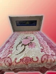 BM127 Solaron Blanket Korean Mink - Three Flowers Pink Queen. Fixed Price $74.99.
