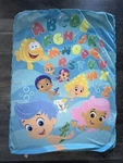 Vintage Bubble Guppies Blue Alphabet Blanket Nickelodeon. Fixed Price $37.95.