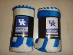 2 Kentucky Wildcats Ncaa 45X60 Silk Touch Throw Fleece Blanket. Fixed Price $22.00.
