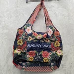 Johnny Was Lunar New Year Tote Bag Blue Floral Dragon Reusable Shopper. Fixed Price $25.00.
