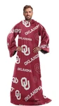 Northwest Ncaa Oklahoma Sooners Toss Silk Touch Comfy Throw With Sleeves. Fixed Price $49.99.
