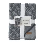 Koolaburra By Ugg Crystelle Faux Fur Throw 50" 70" Gray Polyester 21828 New!. Fixed Price $42.74.