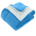 Large Fluffy Sherpa Fleece Blanket Ultra Soft Reversible Warm Sofa Bed Throws. Fixed Price $18.39.