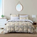 Classic Multicolor Paisley Cotton Bedding Set: 1 Duvet Cover & 2 Pillow Shams. Fixed Price $65.99.