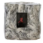 Adrienne Landau Beige 23X68 Faux Fur Throw Snow Leopard With Tails. Fixed Price $34.99.