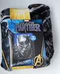 Marvel Black Panther T'challa Soft Throw Blanket 40 X 50 2017. Fixed Price $19.97.