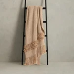 Banana Republic Home Fringed Clara Lenza Wool Throw. Fixed Price $399.00.
