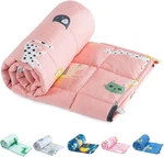 Sivio Weighted Blanket - 100% Cotton 36"X 48" 5LBS, Pink Cat. Fixed Price $59.21.