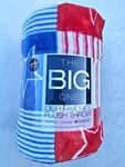 New Americana Blocks Star Stripe- Kohls The Big One- Plush Throw Blanket 5X6 Ft. Fixed Price $19.95.