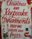 Hallmark Keepsake Ornaments Warm Christmas Throw Blanket 50" X 60" New. Fixed Price $29.99.