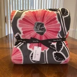 Nwt Vera Bradley Throw Blanket In Cherry Blossom. Fixed Price $99.99.