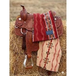 Vintage Pendleton Beaver State Red Rim Rock Wool Saddle Blanket Aztec 67X39 Usa. Fixed Price $197.99.