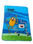 Adventure Time Finn & Jake Soft Throw Blanket 44" X 56" Rare Design. Fixed Price $39.99.