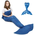 Amyhomie Mermaid Tail Blanket For Adults, Crochet Women Soft. Fixed Price $38.29.