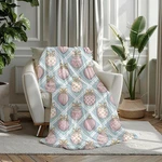 Luxe Christmas Velveteen Plush Blanket Elegant Holiday Style. Fixed Price $50.24.
